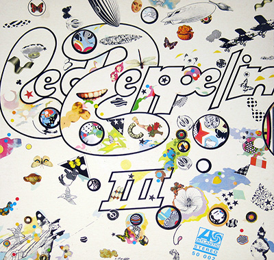 LED ZEPPELIN - III Spinning Wheel Cover (French Release)
 album front cover vinyl record